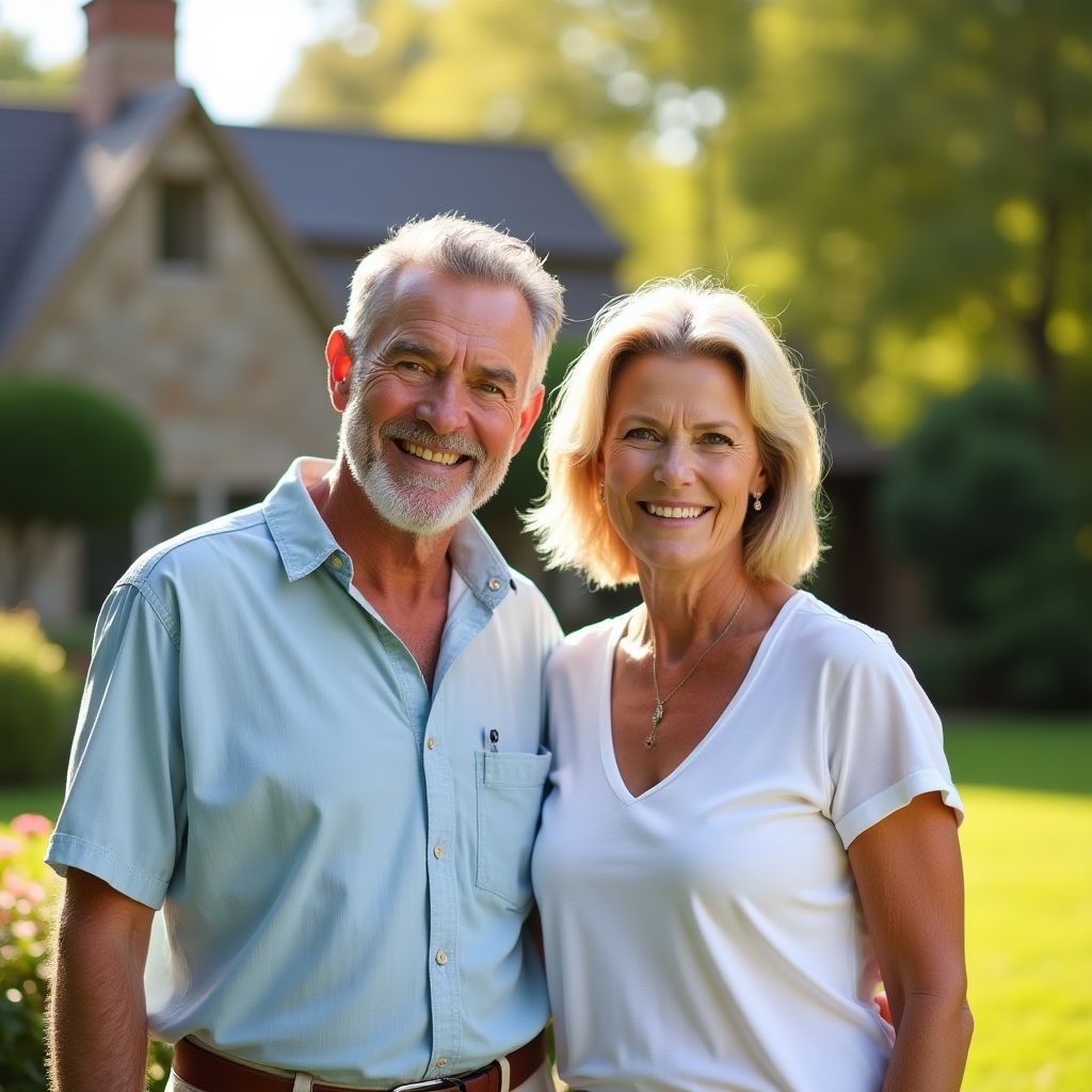 Client satisfait des services financiers